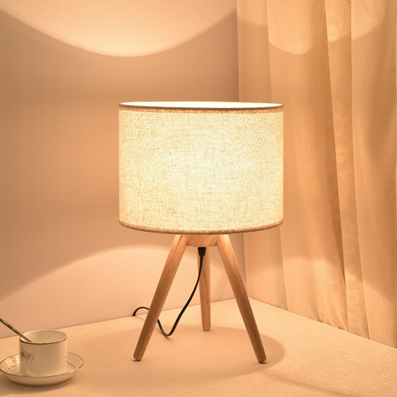 wooden table lamps for bedroom